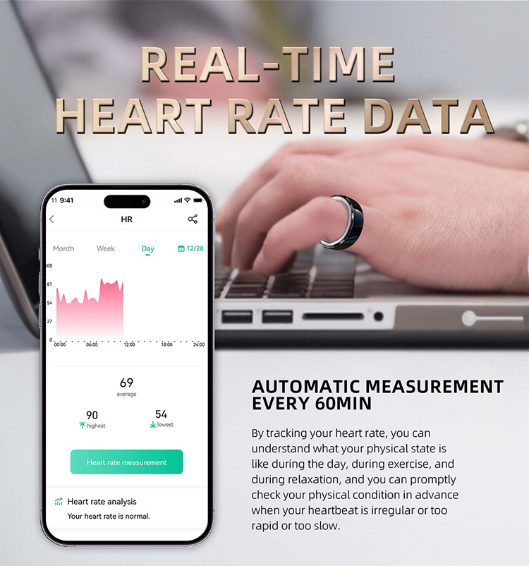 heart rate monitor smart ring